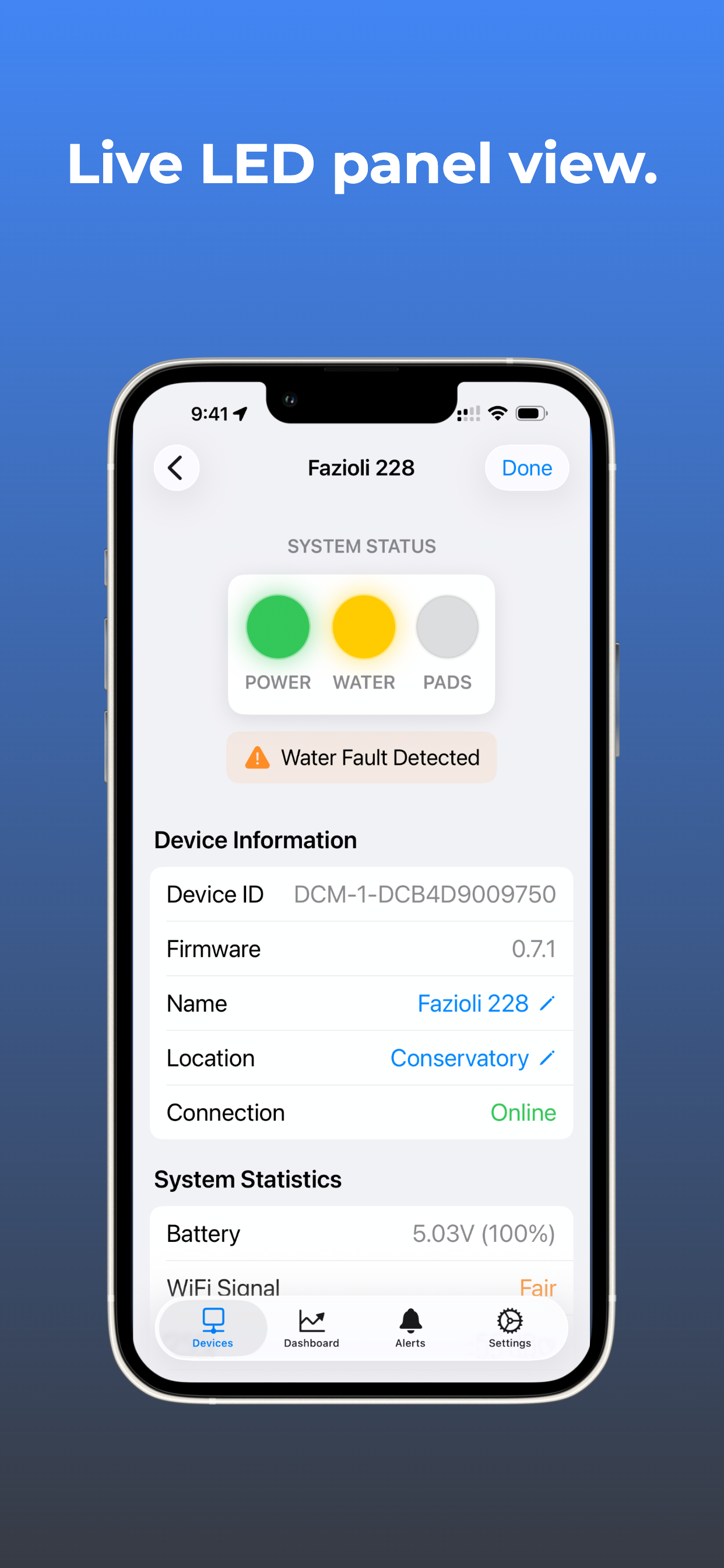 PianoCloud Monitor — Catch faults instantly