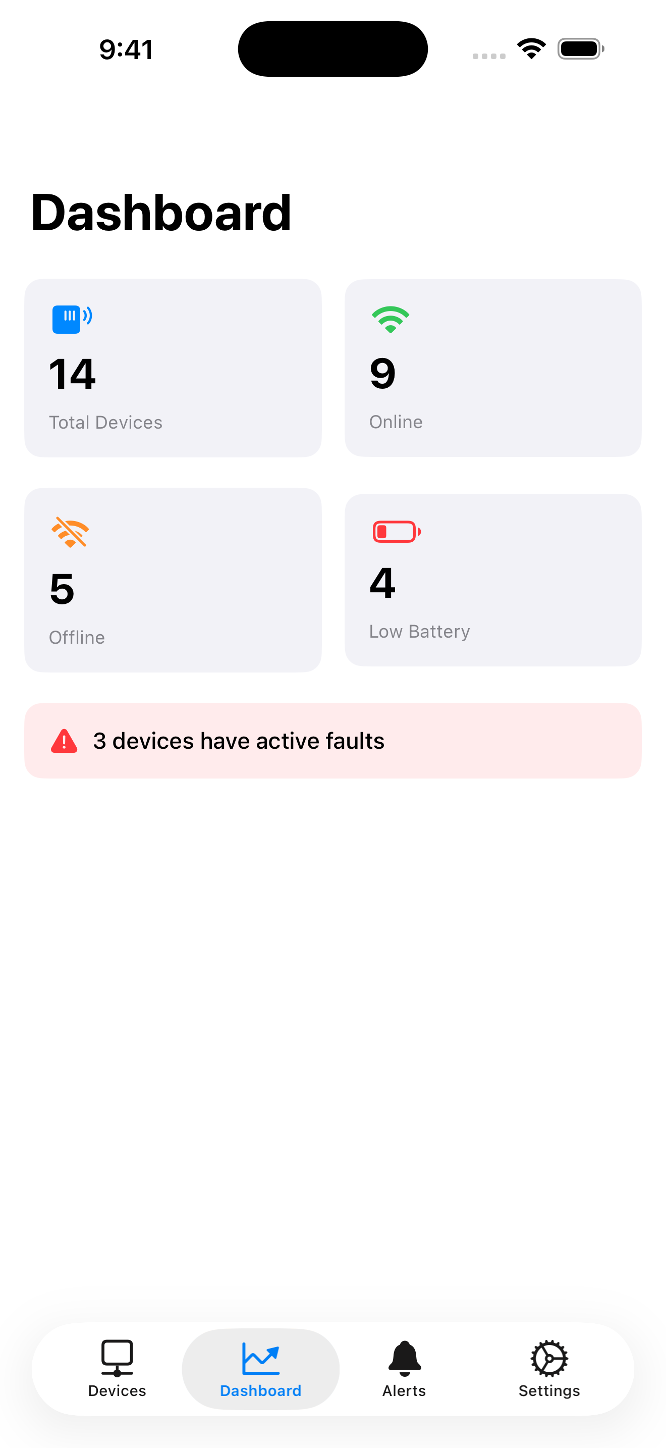 PianoCloud Monitor dashboard
